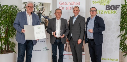 ISGUS IST AUSGEZEICHNET UND ERHÄLT DAS BGF GÜTESIEGEL